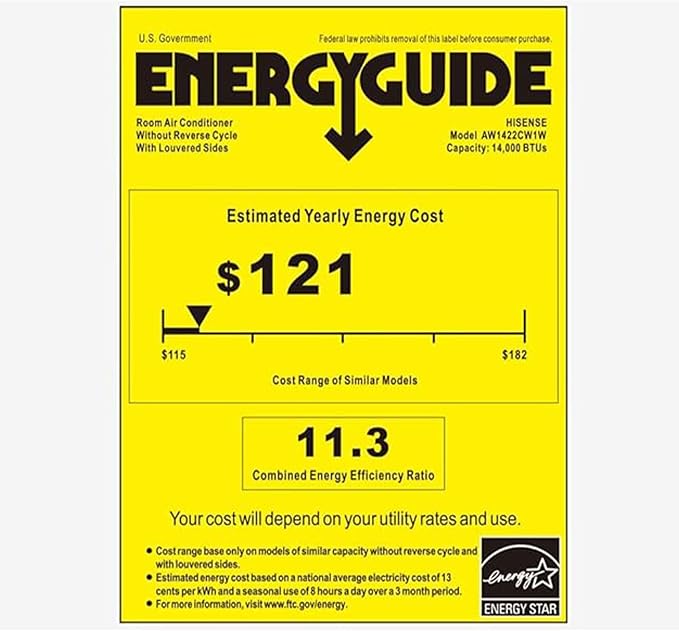 14000-BTU Window AC WIFI, alternate product view 6