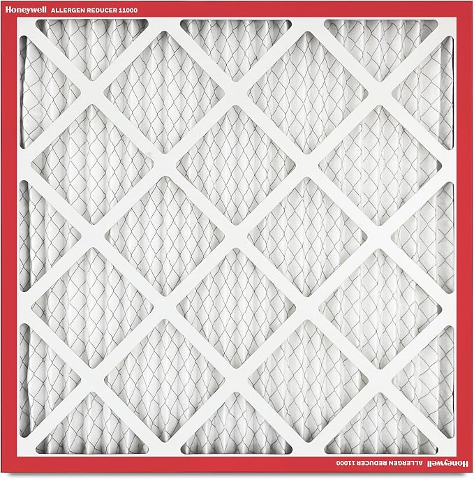 14x14x1 MERV 11 Allergen Reducer 11000 Electrostatic Pleated HVAC AC Furnace Air Filter (4-Pack) | Replacement Filter for