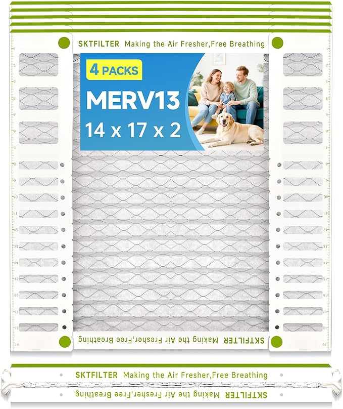 14x17.5x2, 14x17x2,10x17x2, 13x17x2, 11x17x2 Air Filter AC Furnace MERV 13 Comparable with MPR 1900 FPR 10 HVAC