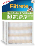 14x18x1 AC Furnace Air Filter, MERV 8, MPR 700, Tough on Pollen, Easy on Airflow, product image