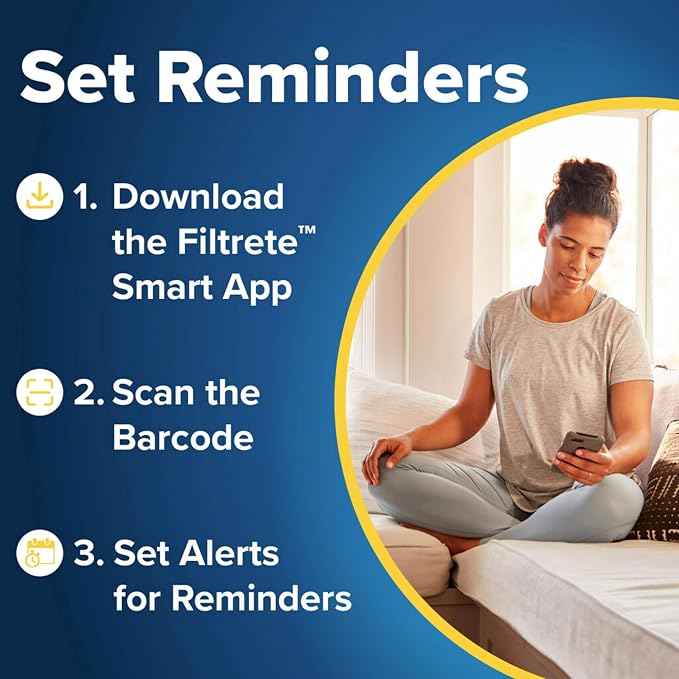 14x18x1 AC Furnace Air Filter, MPR 700, MERV 8, Tough on Pollen, Easy on Airflow, alternate product view 7
