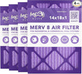 14x18x1 Air Filter (4-PACK) | MERV 8 | Elite Dust Defense | BASED IN USA | Quality Pleated Replacement Air Filters for AC &