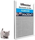 14x20x1 Reusable Electrostatic Air Filter HVAC AC Furnace Filter,MERV 8, Washable, Lasts a Lifetime,Permanent Air