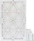 14x24x1 MERV 10 (FPR 5-6) Pleated Air Filters Box of 6. Actual Size: 13-1/2 x 23-1/2 x 7/8, product image