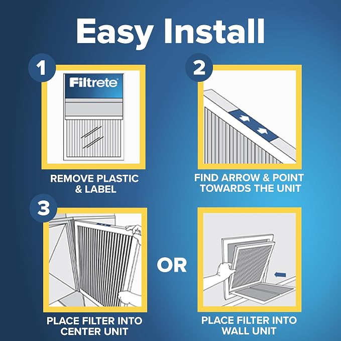 14x25x1 AC Furnace Air Filter, MERV 5, MPR 300, Capture Unwanted Particles, alternate product view 3