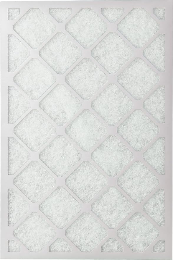14x25x1 (Actual Size: 13 1/2 x 24 1/2 x 3/4) Poly Green MERV 6 AC Furnace Air Filters – Reduces Dust, Pollen, alternate view