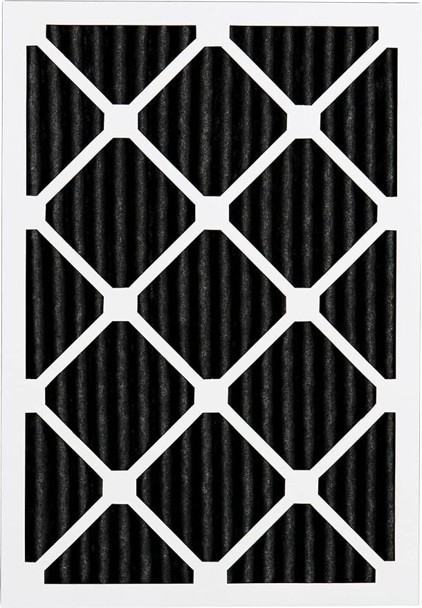 14x25x1 (Actual Size: 13 1/2 x 24 1/2 x 3/4) Pure Carbon Pleated Odor Reduction Furnace Air Filters 4 Pack, alternate product