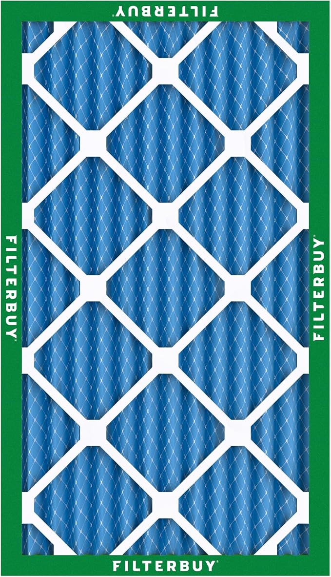 14x25x2 Air Filter MERV 13 Optimal Smoke & Allergy Defense (6-Pack), Electrostatic Pleated HVAC AC Furnace, alternate view 9