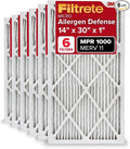 14x30x1 AC Furnace Air Filter, MERV 11, MPR 1000, Micro Allergen Defense, product image