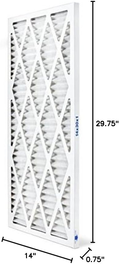 14x30x1 Air Filter MERV 11 Pleated HVAC AC Furnace Air Filter, Allergy 6-Pack, Made in the USA, alternate product view 9