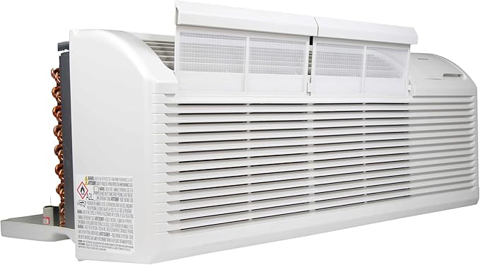 15,000 BTU Distinctions by PTAC R32 Heat Pump Air Conditioner with 3.5kW Electric Heater, 20 A | 208-230V White, alternate