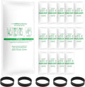 15 + 5 Pack Compatible with Vacuums 204811 Filter Plus Bags Universal Cloth Bags and Belts 301291 for F-Style and