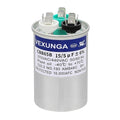15/5 uF 15+5 MFD 370V or 440V Dual Run Start Round A/C Capacitor 15 5 uF 370 440 Volt VAC CBB65 Air Conditioner