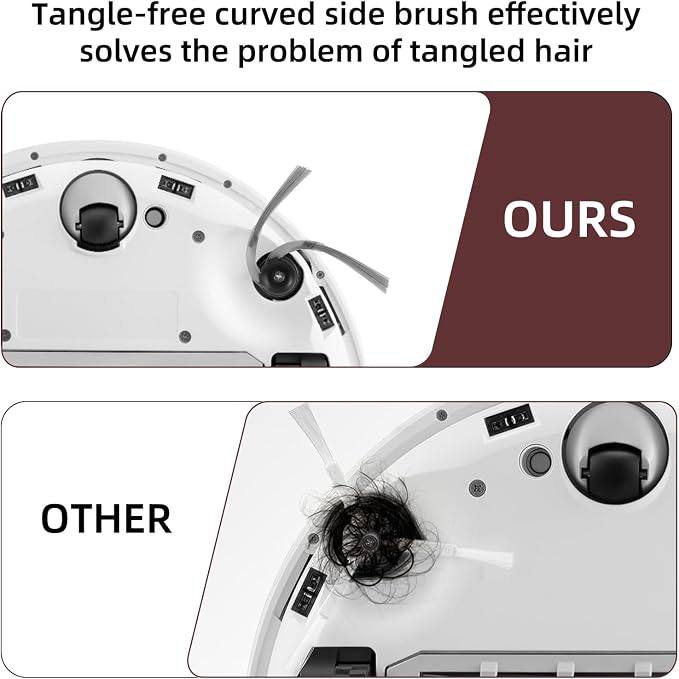 15 Pack Q10X5 Accessories Kit Replacement Compatible with Q10 X5 / Q10 X5+ Plus Robot Vacuum, 1 Main Brush, 4 Mop