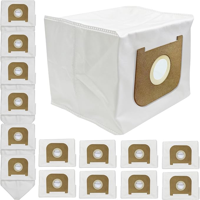 15 Pack Replacement Vacuum Bags for X8 series Backpack Vacuum Cleaners, HEPA Material, product image