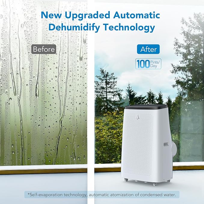 15000 BTU Portable Air Conditioner, 3-in-1 Indoor AC Unit with Cooling, Dehumidifier, Fan, 24-Hour Timer, alternate product
