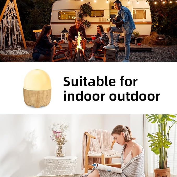 150ML Rechargeable Battery Essential Oil Diffuser, Portable Cordless Aromatherapy Diffuser with 7 LED Color Changing Lights