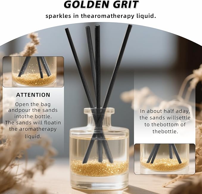 15PCS Natural Reed Diffuser Sticks - Strong Scent for Large Rooms, Bathroom & Bedroom., alternate product view 5