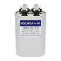15uF 370/440VAC 50/60Hz CBB65 CBB65A Oval Run Start Capacitor 15 MFD 370V/440V Air Conditioner Capacitors for AC Unit Fan