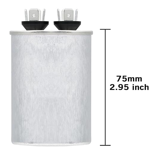15uF 370/440VAC 50/60Hz CBB65 CBB65A Oval Run Start Capacitor 15 MFD 370V/440V Air Conditioner Capacitors for AC Unit Fan