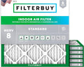 15x15x1 Air Filter MERV 8 Essential Dust & Allergy Defense (6-Pack), Electrostatic Pleated HVAC AC Furnace