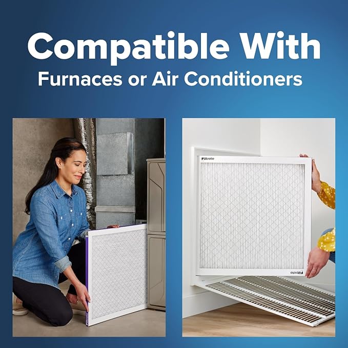 15x20x1 AC Furnace Air Filter, MERV 12, MPR 1500, CERTIFIED asthma & allergy friendly, alternate product view 7
