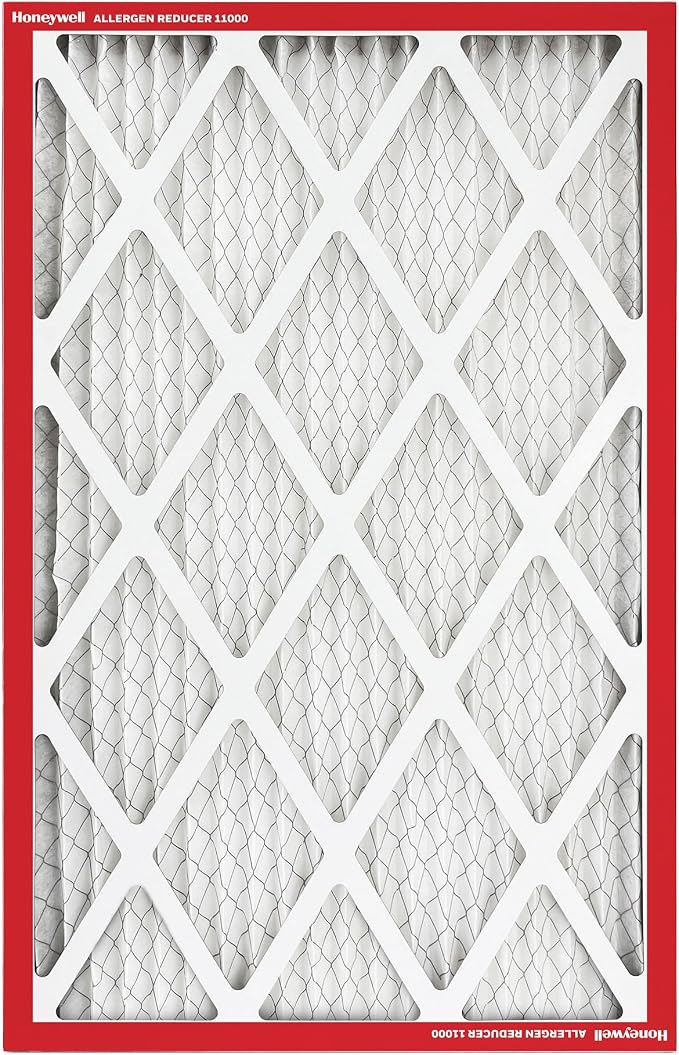 15x20x1 MERV 11 Allergen Reducer 11000 Electrostatic Pleated HVAC AC Furnace Air Filter (4-Pack) | Replacement Filter for