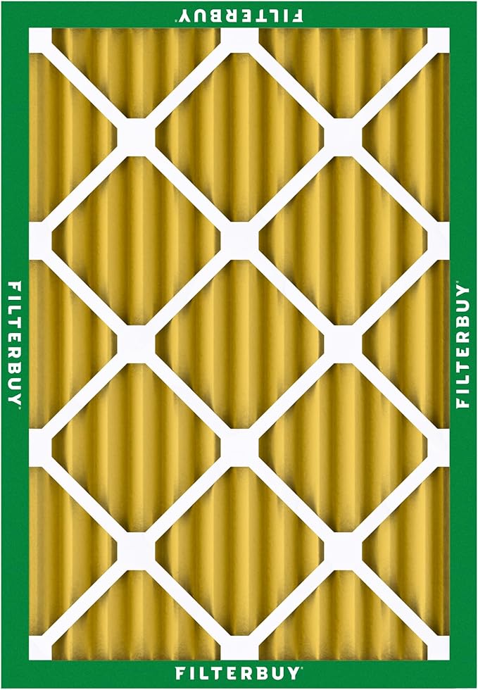 15x20x2 Air Filter MERV 11 Superior Pet & Allergy Defense (2-Pack), Electrostatic Pleated HVAC AC Furnace Filters