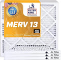 16.5x21.5x1 Air Filter | 6-PACK | MERV 13 HVAC Pleated A/C Furnace Filters | MADE IN USA | Actual Size:: 16.5 x 21.5 x.75"