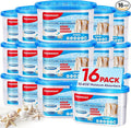 16 Pack Moisture Absorbers, 10.5 OZ Humidity Absorber Bucket, Moisture Absorbers for Closet, Dehumidifier Bucket for