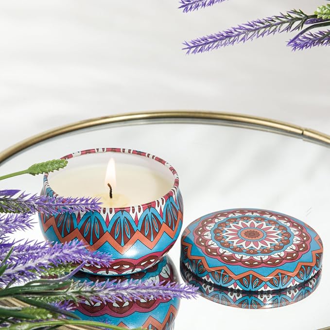 16 Pack Scented Candles Gifts Set for Women, 40 OZ Long Lasting Lavender Scented Candles, alternate product view 5