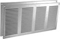 16" x 8" Inch (Overall Dimensions) Pack of 2 - Galvanized - Air Vent Cover Metal Air Return Grill with Built-in