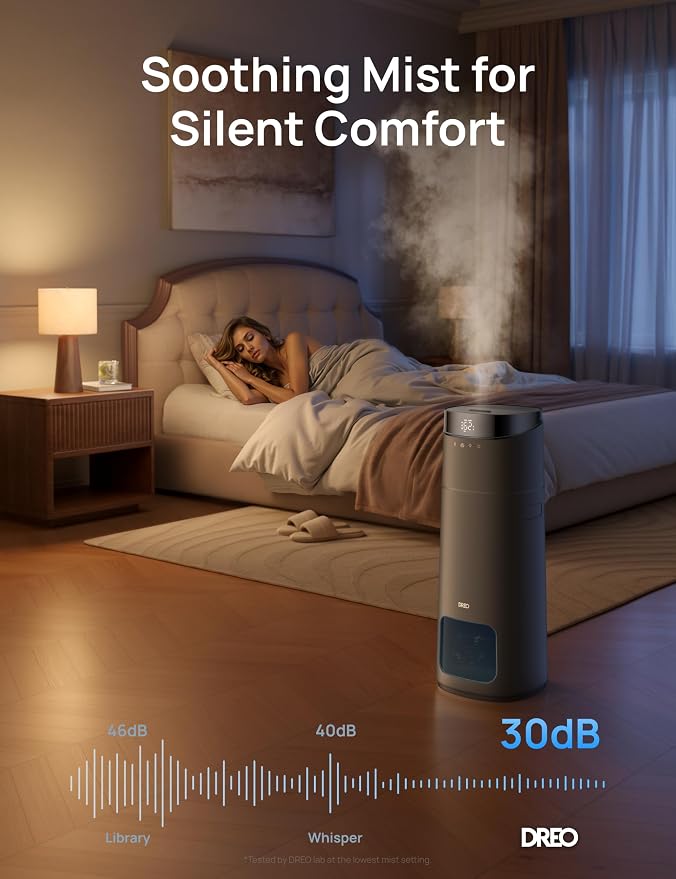 16L Smart Humidifier Large Room 1000 ft2, 130H Cool Mist Air Humidifiers for Bedroom Plants Baby, Top Fill, alternate product