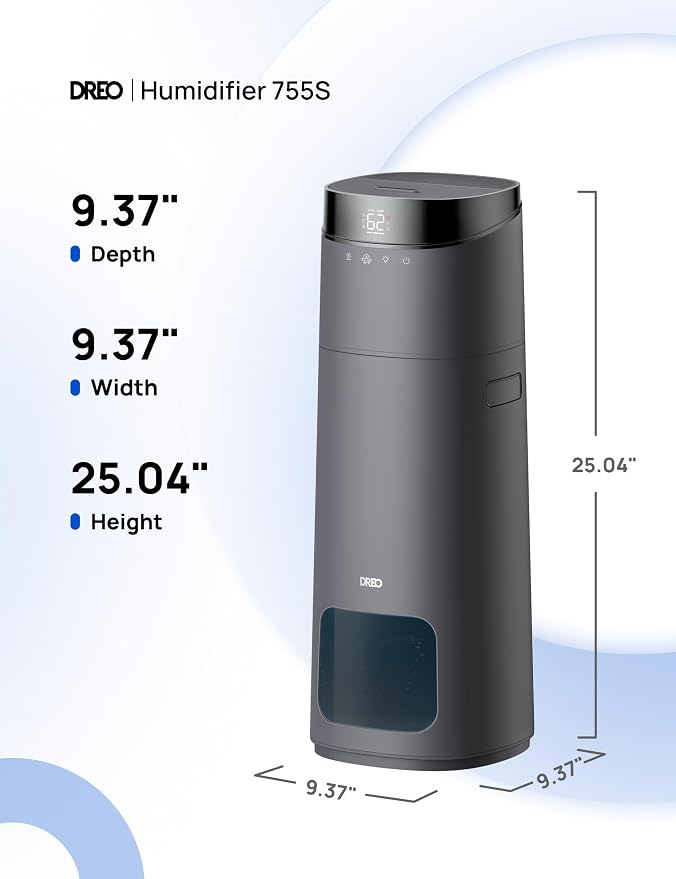 16L Smart Humidifier Large Room 1000 ft2, 130H Cool Mist Air Humidifiers for Bedroom Plants Baby, Top Fill, alternate product