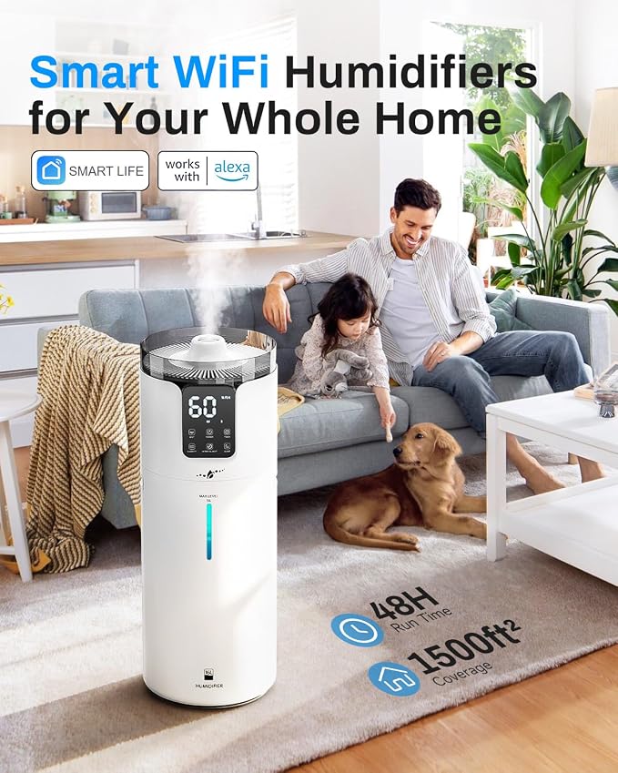 16L Smart Humidifier large room, Whole house Humidifier for Home 1500 sq.ft with APP/Voice/Remote Control, alternate product