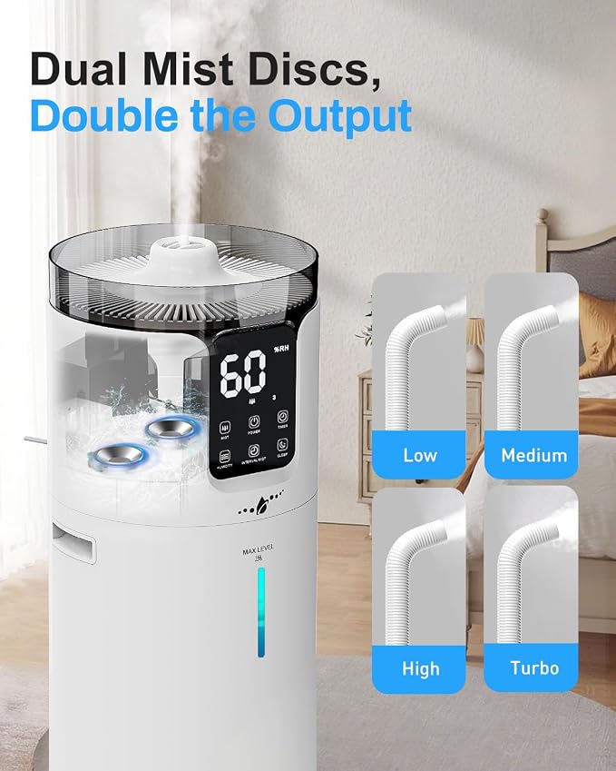16L Smart Humidifier large room, Whole house Humidifier for Home 1500 sq.ft with APP/Voice/Remote Control, alternate product
