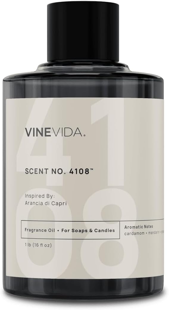 [16oz] Arancia di Capri Fragrance Oil for Candle Making - Natural Candle Oil Scents - Soap Making Essential Oil - Made in