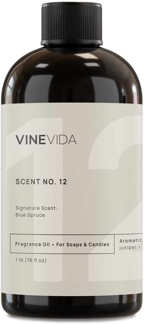 [16oz] Blue Spruce Fragrance Oil for Candle Making and Soap Making - Premium Candle Scents for Soy Candles, product image
