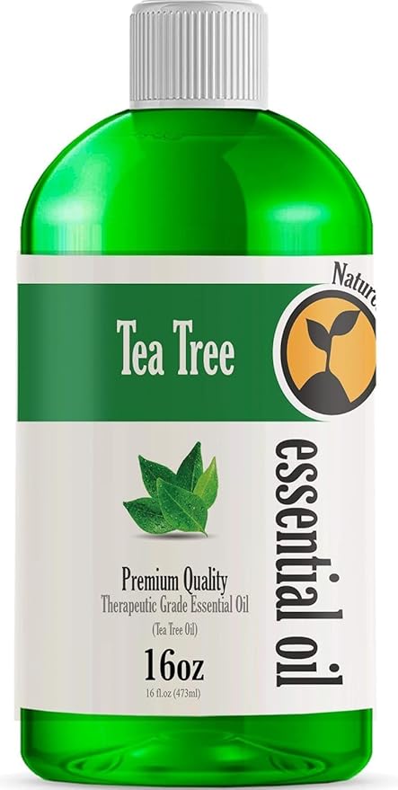16oz - Bulk Size Tea Tree Essential Oil (16 Ounce Total) - Grade Essential Oil - 16 Fl Oz Bottle, product image