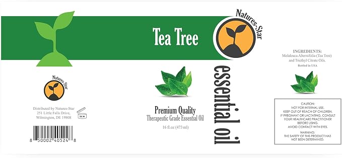 16oz - Bulk Size Tea Tree Essential Oil (16 Ounce Total) - Grade Essential Oil - 16 Fl Oz Bottle, alternate product view 2