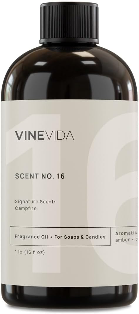 [16oz] Campfire Fragrance Oil for Candle Making and Soap Making - Premium Candle Scents for Soy Candles, product image