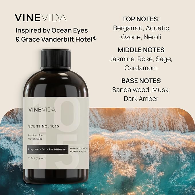 (16oz) Hotel Fragrance Collection Diffuser Oil - Hotel Scents Diffusers for Home - Cold Air Diffuser Oil, alternate product