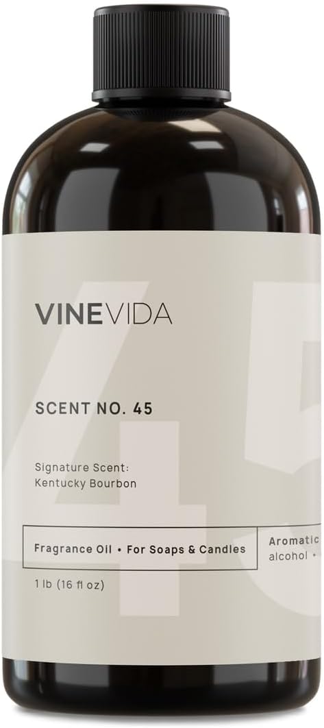 [16oz] Kentucky Bourbon Fragrance Oil for Candle Making Scents Soap, Perfume Oils, Soy Candles, Masculine Beard Lotion