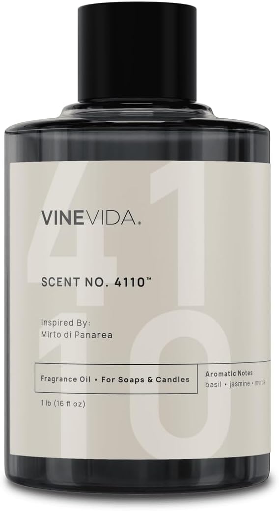 [16oz] Mirto di Panarea Fragrance Oil for Candle Making - Natural Candle Oil Scents - Soap Making Essential Oil - Made in