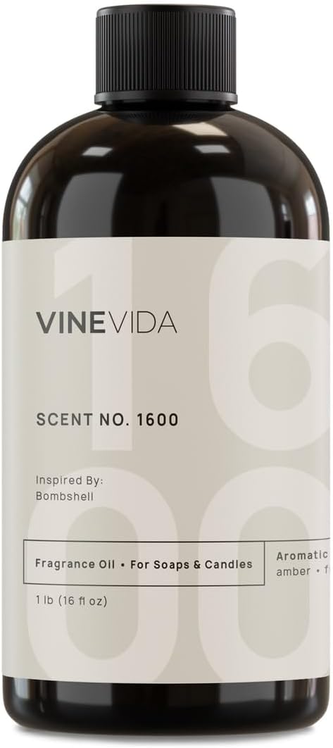 [16oz] Scent No.1600 Fragrance Oil for Candle & Soap Making - Natural Candle Scents - Made in USA, product image