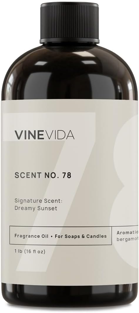 [16oz] Scent No.78 Fragrance Oil for Candle Making and Soap Making - Premium Candle Scents for Soy Candles