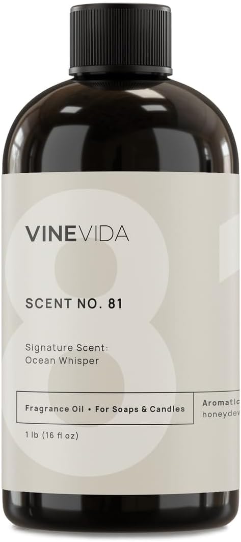 [16oz] Scent No.81 Fragrance Oil for Candle Making and Soap Making - Premium Candle Scents for Soy Candles