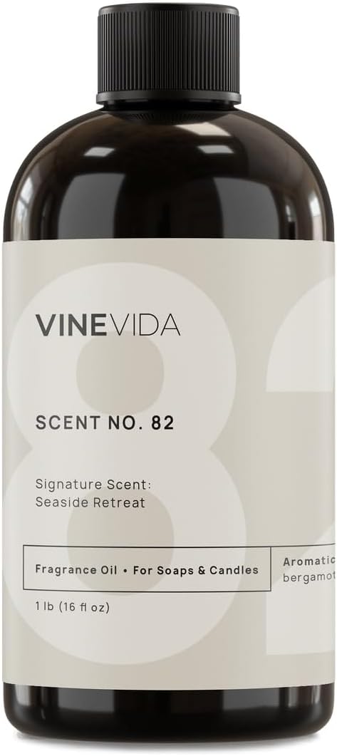 [16oz] Scent No.82 Fragrance Oil for Candle Making and Soap Making - Premium Candle Scents for Soy Candles