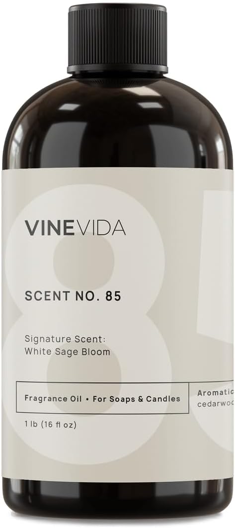 [16oz] Scent No.85 Fragrance Oil for Candle Making and Soap Making - Premium Candle Scents for Soy Candles
