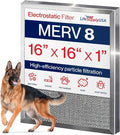 16x16x1 Electrostatic Air Filter, MERV 8, Washable, Reusable Furnace AC/HVAC Filter, Energy Saving, Easy to Clean, product